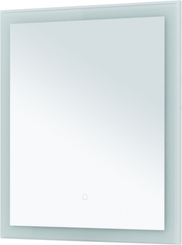 Зеркало STWORKI Эстерсунд 75 белое матовое, с подсветкой, сенсор на зеркале фото 9
