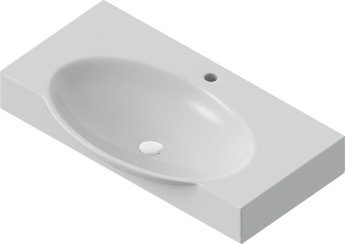 Раковина Sanita luxe Infinity76 на кронштейнах фото 3