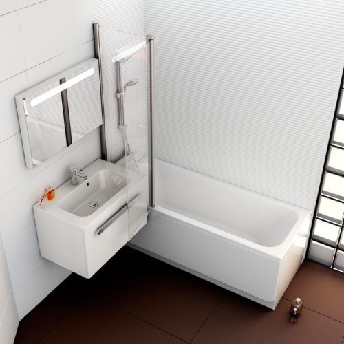 Акриловая ванна Ravak Chrome 160x70 с ножками фото 3