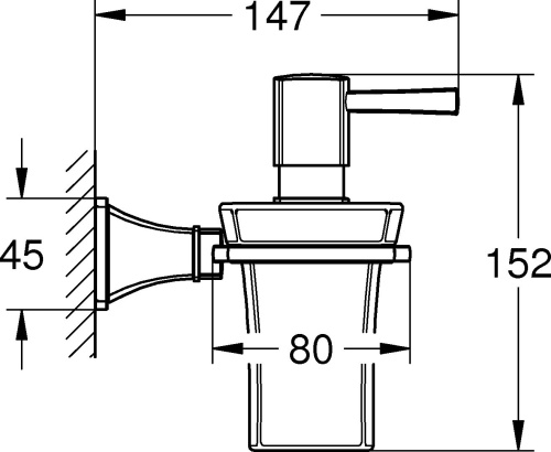 Дозатор Grohe Grandera 40627IG0 фото 3