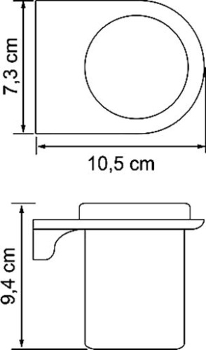 Стакан Wasserkraft Kammel K-8328 фото 3