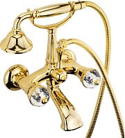 Смеситель Migliore Korona Crystal 27326 для ванны с душем, золото