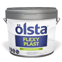 Штукатурка Olsta flexyplast Высокоэластичное трещиностойкое покрытие 10 л