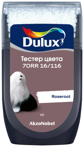 Тестер колеровки Dulux 70RR 16/116 матовый 0,03 л.