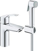 Смеситель Grohe Eurosmart 23124003 для раковины с гигиеническим душем