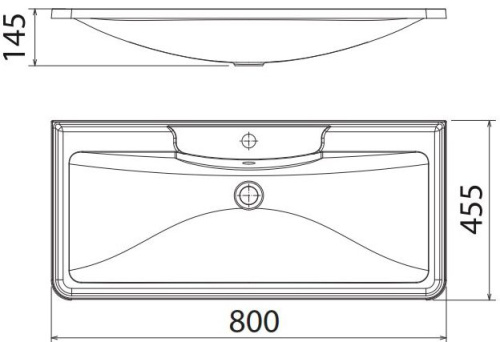 11 510 руб. Мебельная раковина BelBagno BB800/455-LV-MR-ALR фото 3 Мебельная раковина BelBagno BB800/455-LV-MR-ALR фото 3