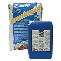 Mapei Клей двухкомпонентный на цементной основе Granirapid A  25 кг