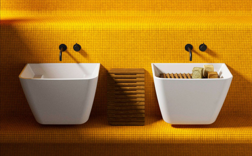 Раковина Galassia Meg11 5403 65x45 хозяйственная фото 3