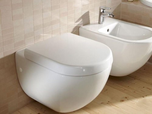 Унитаз подвесной Villeroy & Boch Subway Plus 6600 10R1 alpin фото 4