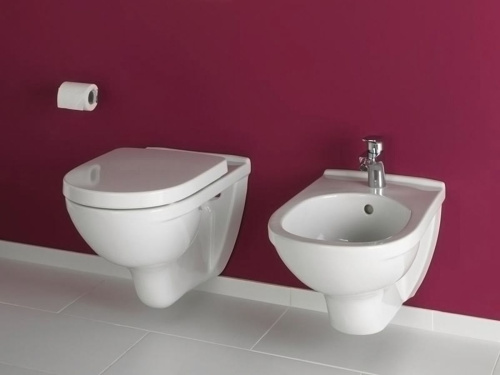 Унитаз подвесной Villeroy & Boch O.Novo 5660 H101 alpin фото 4