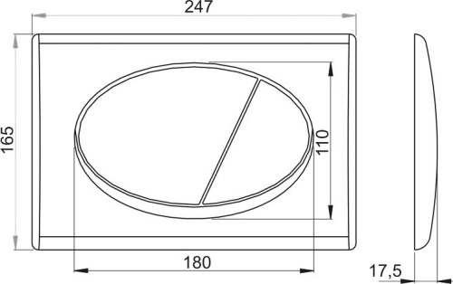 Комплект Унитаз подвесной Duravit DuraStyle 45620900A1 безободковый + Система инсталляции для унитазов AlcaPlast AM101/1120-4:1RS M71-001 фото 7