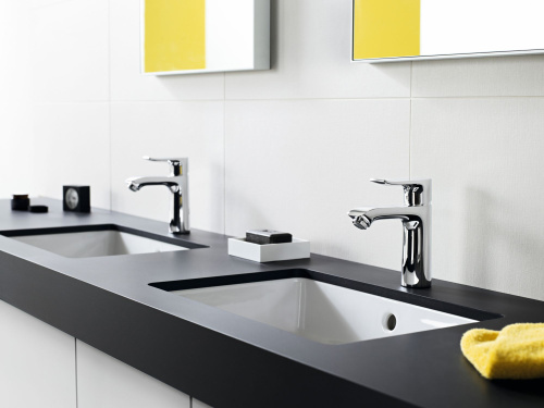 Смеситель Hansgrohe Metris 31080000 для раковины фото 2