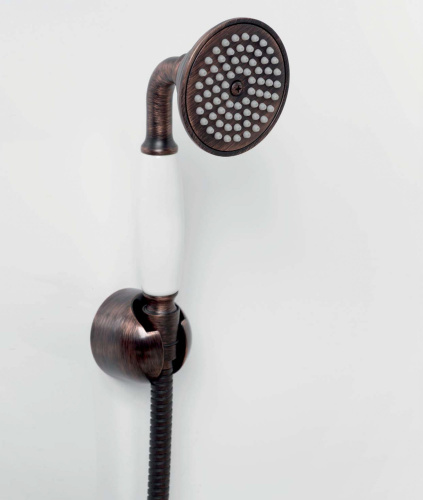 Смеситель Wasserkraft Isar 1301 для ванны с душем, темная бронза фото 8