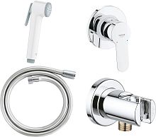 Гигиенический душ Grohe BauEdge 124897 со смесителем, С ВНУТРЕННЕЙ ЧАСТЬЮ