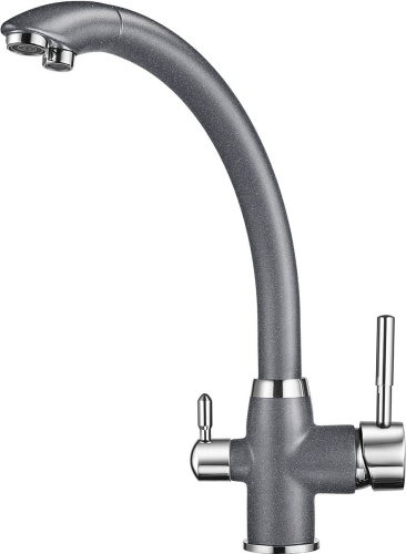 15 200 руб. Смеситель Granula GR-2167 графит для кухонной мойки Смеситель Granula GR-2167 графит для кухонной мойки