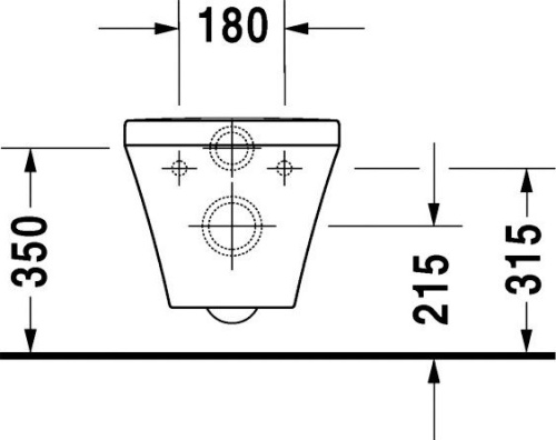 Унитаз подвесной Duravit DuraStyle 2538090000 фото 4