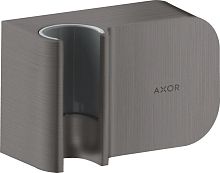 Шланговое подключение Axor One 45723340 шлифованный черный хром