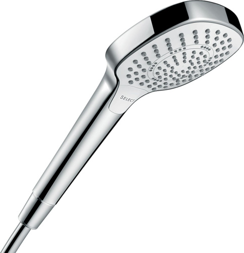 Душевой гарнитур Hansgrohe Croma Select E 26581400 белый - хром фото 3