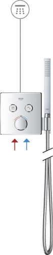 Термостат Grohe Grohtherm SmartControl 29125000 для душа фото 7