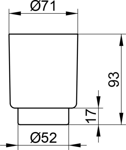 Стакан Keuco Smart фото 5