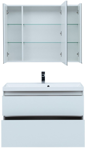 Мебель для ванной Aquanet Гласс 100 фото 11