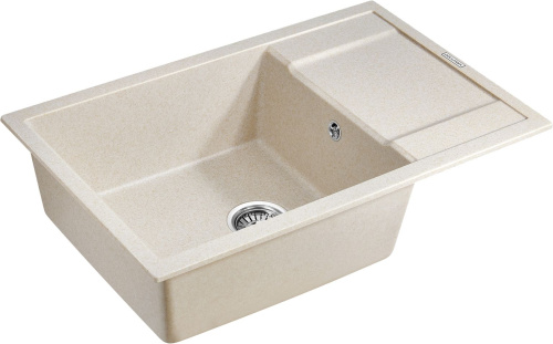 Мойка кухонная Paulmark PM317850-BE бежевая фото 2