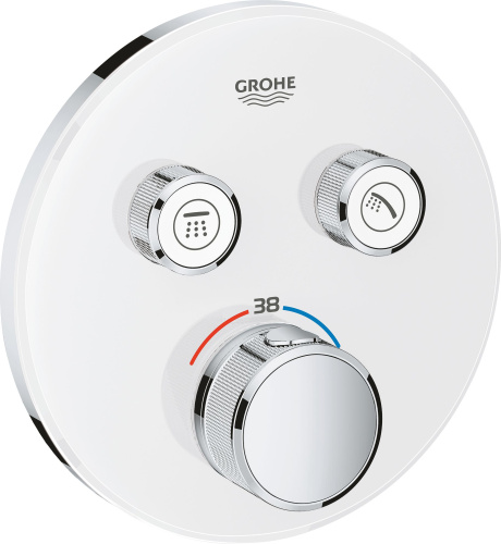 Термостат Grohe Grohtherm SmartControl 29151LS0 для душа, moon white