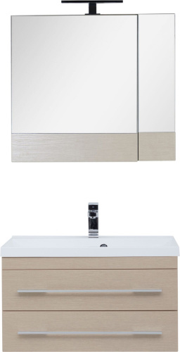 Мебель для ванной Aquanet Нота 75 светлый дуб фото 4