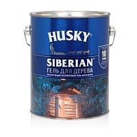 Гель-антисептик Husky Siberian алкидная, деревозащитный, лессирующий, полуматовый