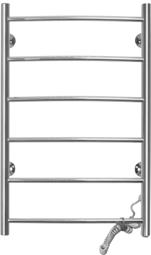 Полотенцесушитель электрический Domoterm Классик DMT 109-6 50x80, R с полотенцедержателем