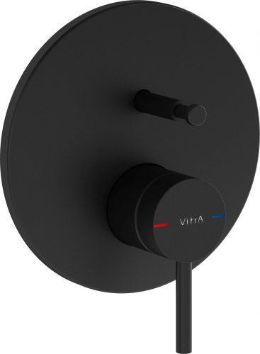 Душевой комплект VitrA Origin A4926636EXP С ВНУТРЕННЕЙ ЧАСТЬЮ, матовый черный фото 4