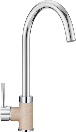 Смеситель Granula GR-3125 для кухонной мойки, пирит