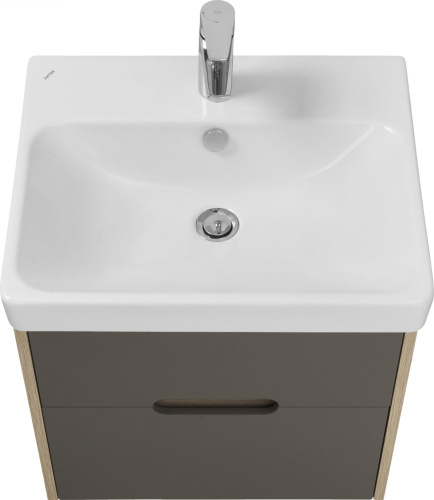 Мебель для ванной AQUATON Оливия 55 грей/дуб ойстер фото 9