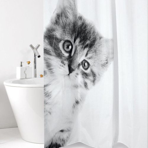 Штора для ванной Bacchetta Kitty 180x200