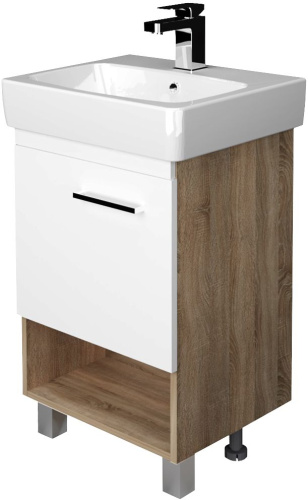 Мебель для ванной 1MarKa Tera 55Н напольная, дуб сонома фото 2