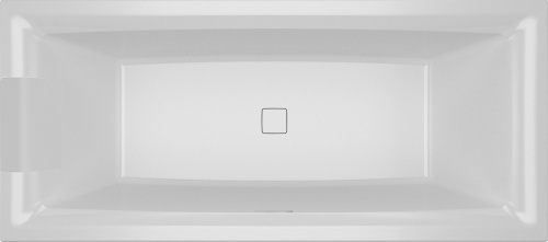 Акриловая ванна Riho Still Square 180x80 подголовник слева фото 5