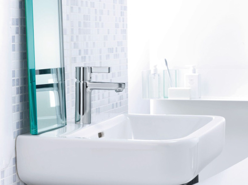 Смеситель Hansgrohe Metris S 31060000 для раковины фото 2