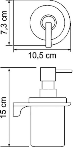 Дозатор Wasserkraft Kammel K-8399 фото 3