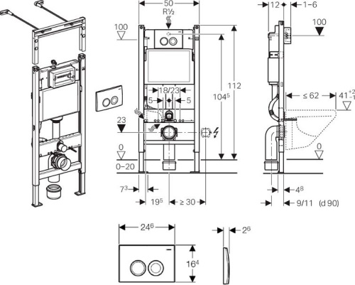 Комплект Geberit Idol 458.122.2U.1 фото 12