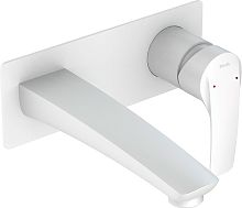 Смеситель IDDIS Ray RAYWT00i65 С ВНУТРЕННЕЙ ЧАСТЬЮ, для раковины, белый