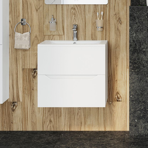 Мебель для ванной AM.PM Tender 60 напольная, белая фото 12 Мебель для ванной AM.PM Tender 60 напольная, белая фото 12