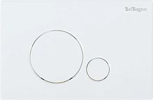 Кнопка смыва BelBagno Sfera BB014-SR-BIANCO белая