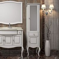 Шкаф-пенал Opadiris Лаура 45 R белый матовый