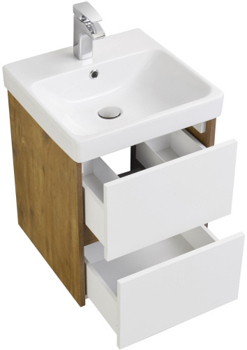 Мебель для ванной AQUATON Сканди 45 дуб рустикальный фото 9