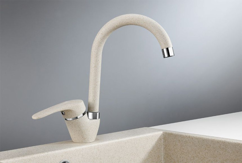 Смеситель Granula GR-1024 для кухонной мойки, пирит фото 2