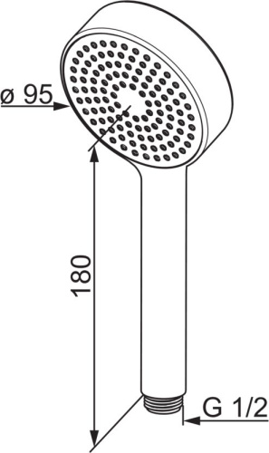 Душевая лейка Oras Apollo 254020 фото 2