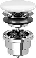 Донный клапан для раковины Villeroy & Boch 680800RW stone white ceramic plus