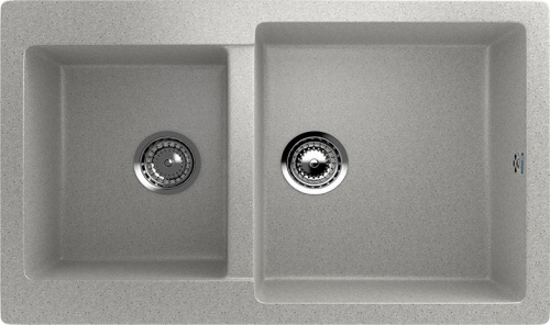 Мойка кухонная Ulgran U-505-310 серая