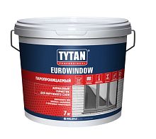 TYTAN PROFESSIONAL EUROWINDOW герметик акриловый наружный, паропроницаемый, белый (7кг)