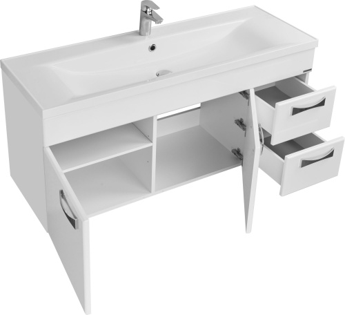 Мебель для ванной AQUATON Диор 120 белая фото 11